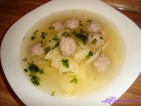 Суп с фрикадельками рецепт 