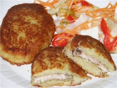 Драники с мясом рецепт