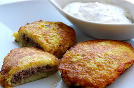 Рецепт драников с мясом