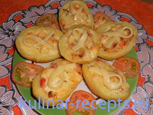 Фаршированный картофель Фаршированный картофель рецепт